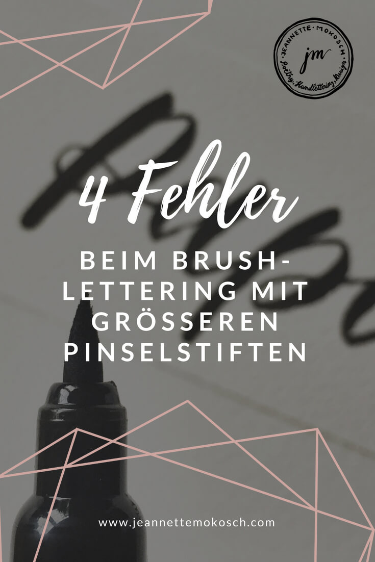 Fehler Brushlettering Brush Lettering Alphabet Font Stifte Pinselstift Sprüche Buch Vorlagen Übungsblätter Kurs Ecoline