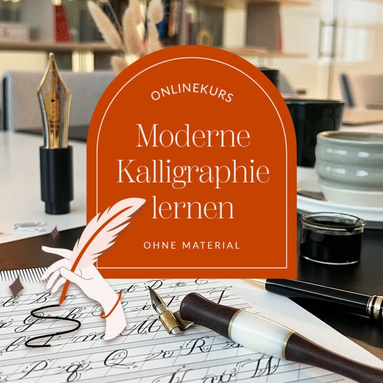 Onlinekurs Moderne Kalligrafie lernen