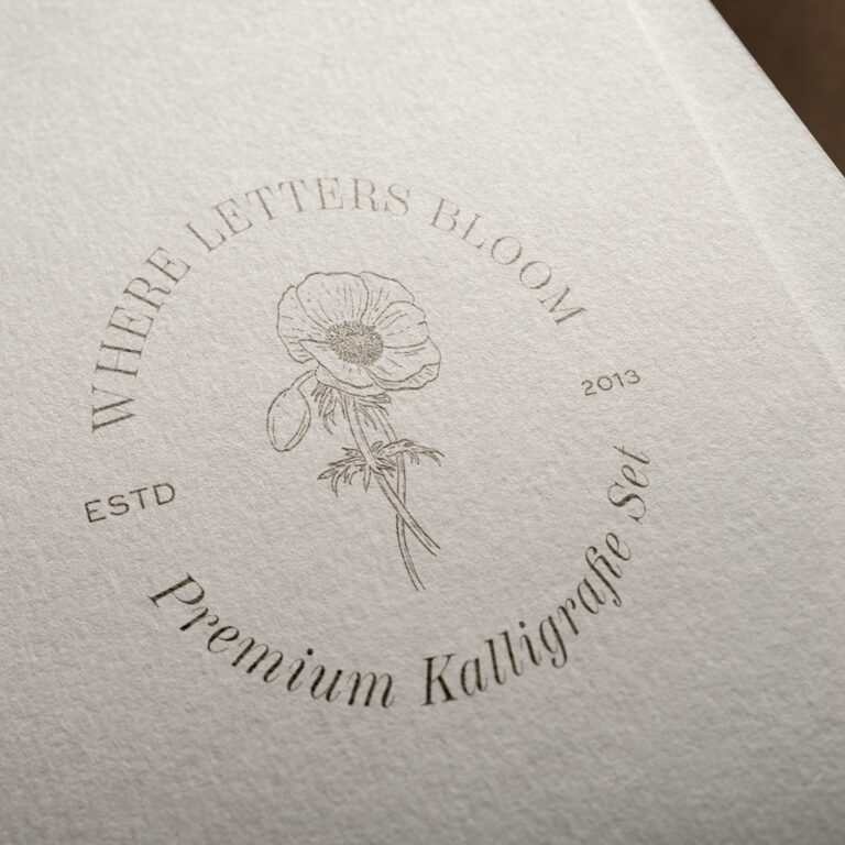 Vorbestellung Where Letters Bloom Premium Kalligrafie Set