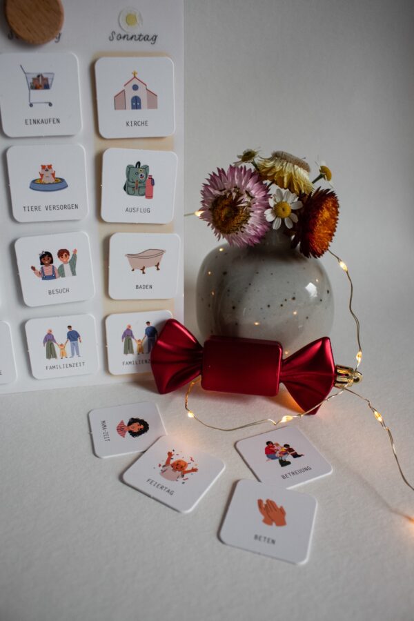 Routinen Wochenplaner Kinder Geburtstag Weihnachten