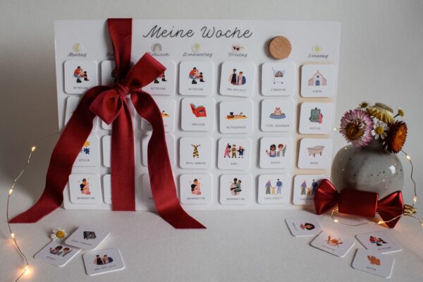 Routinen Wochenplaner Kinder Weihnachtsgeschenk Taufe Geburtstag Nikolaus
