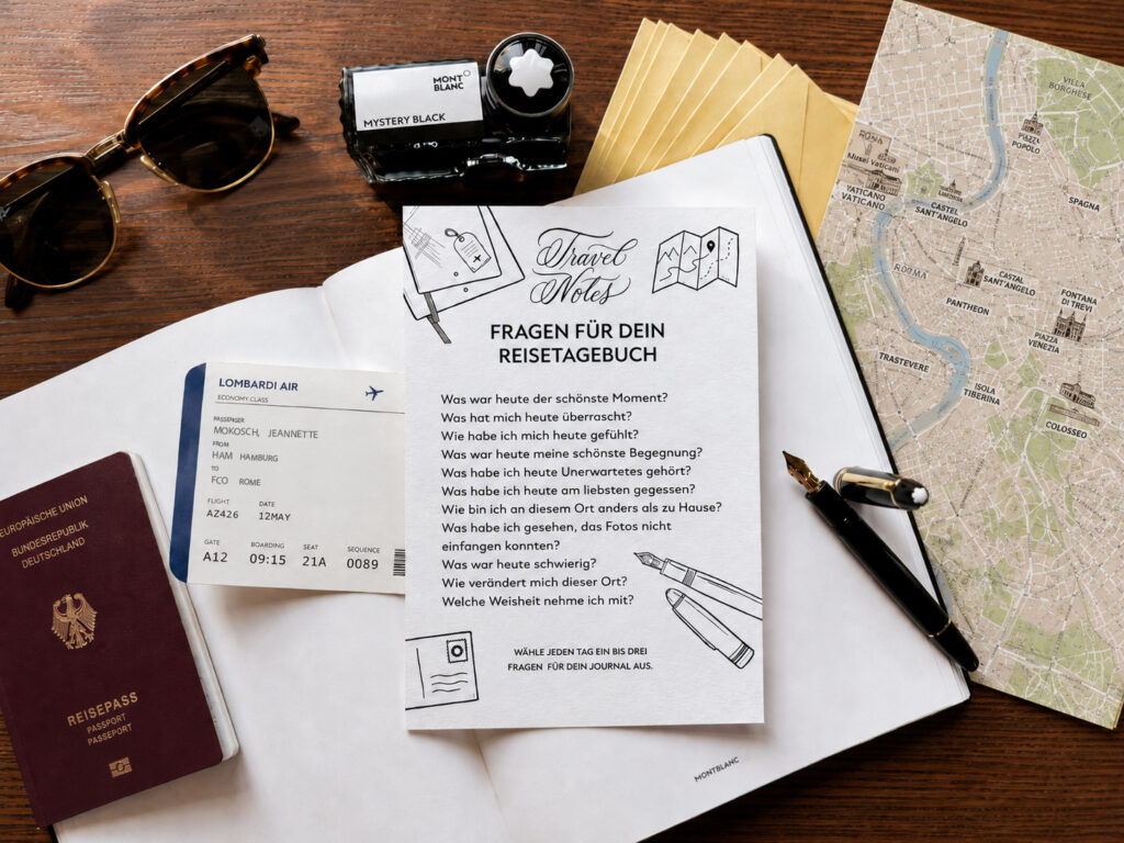 Travel Notes Reisetagebuch Travel Journal